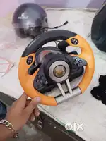 Play station gaming steering wheel