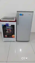 √~√ 190litre Samsung fridge & Whirlpool washing machine 6.5kg @12500