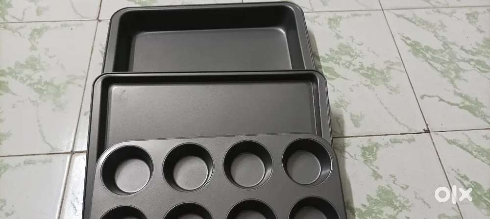 Nonstick Muffin Tray Pan for cupcakes, 12 Cavity