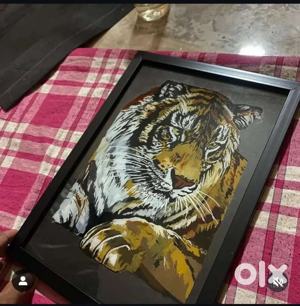 Tiger painting