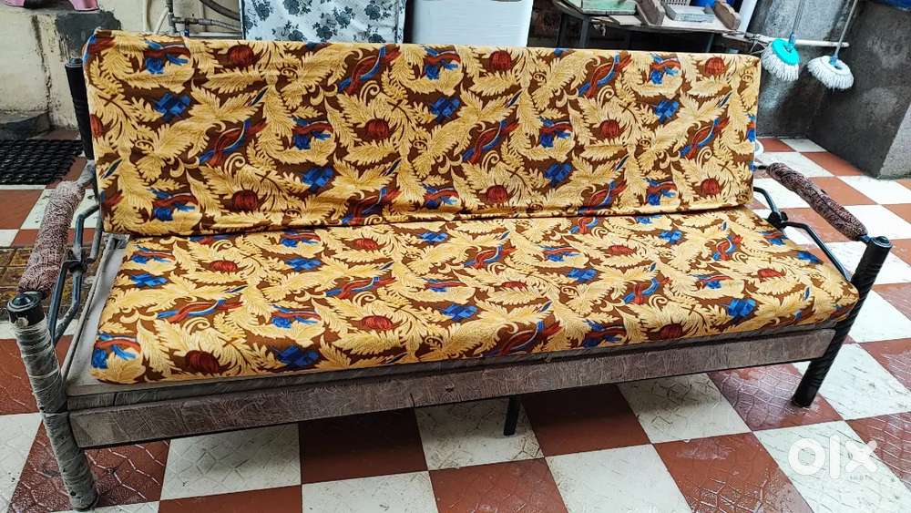 3 Seater Metal Sofa