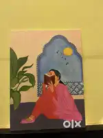 Acrylic canvas painting (size - 12*16)