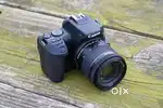 Canon EOS 200D II + EF-S 18-55mm lens + EF-S 55-250mm lens
