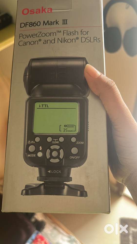 New Osaka ttl flash for canon & nikon DSLRs