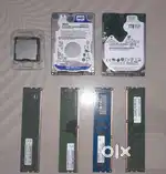 Hard Disk RAM PROCESSOR