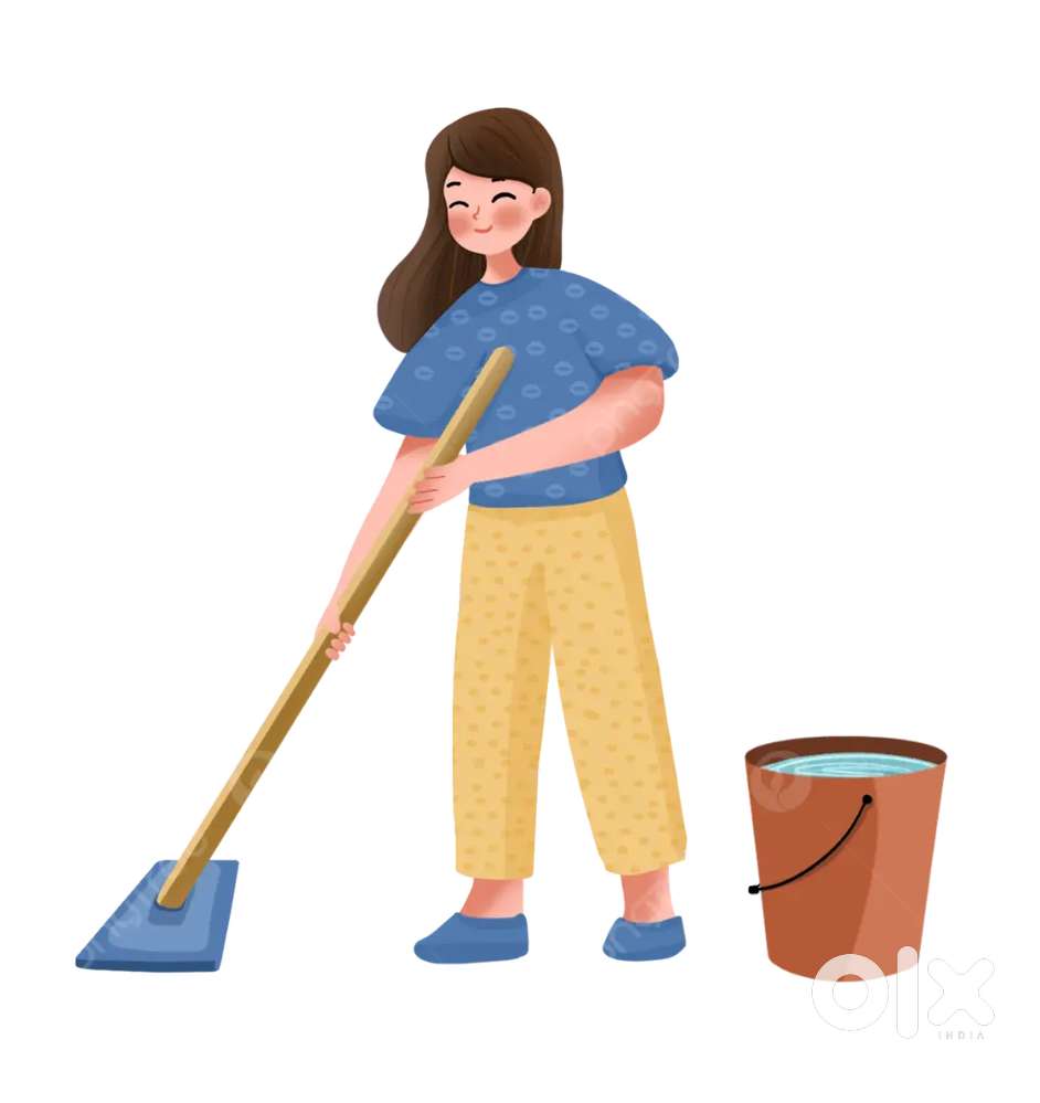 કપડાના શોરૂમ માટે સાફ-સફાઈના કામ માટે લેડીઝ જોઈએ છે..