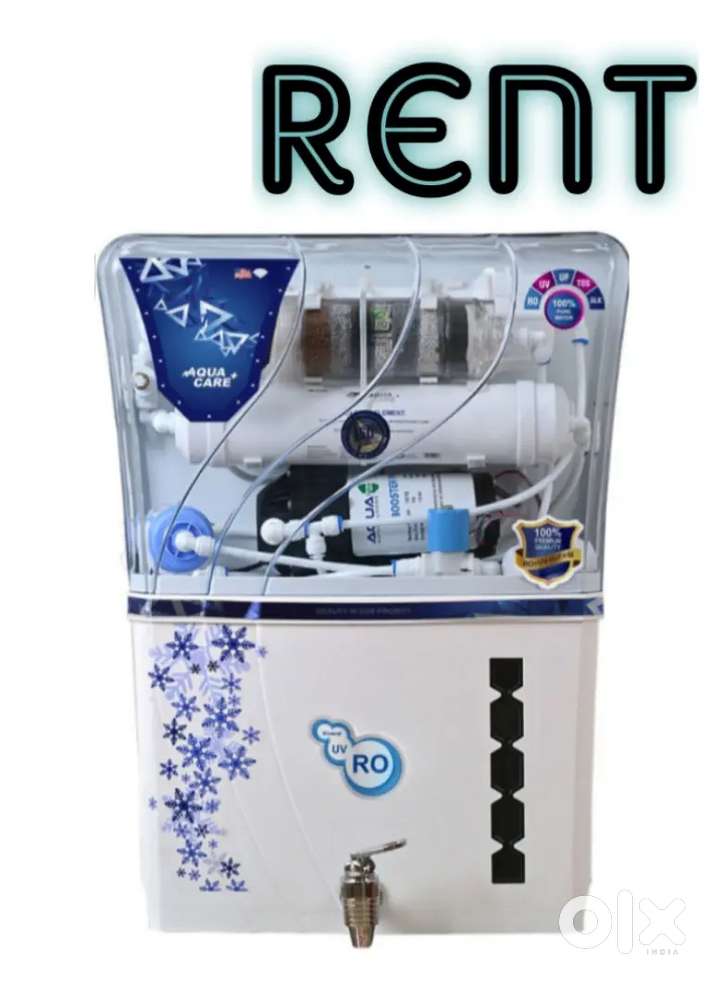 Ro water purifier available on rent