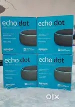 Amazon Echo Dot 3rd generation in good condition with box charger