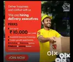 2 wheeler delivery Executive in Kollam