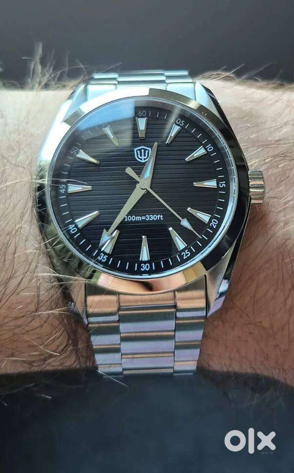 Seiko VH31 Meca-quartz movement watch- Watchdives WD0006 Black