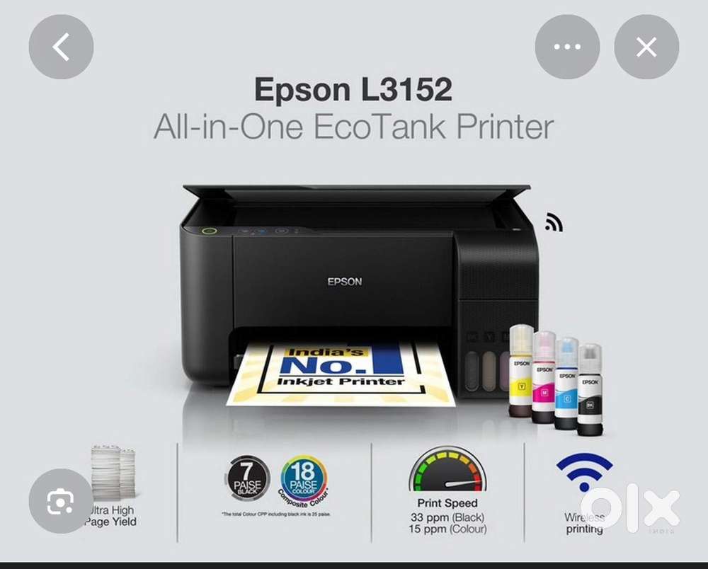 Epson Ecotank L3150 Printer