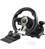 GAMING STEERING WHEEL PXN #games gaming