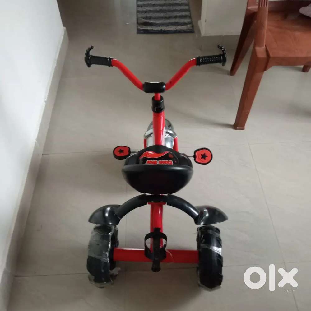 Kids cycle newly purchased