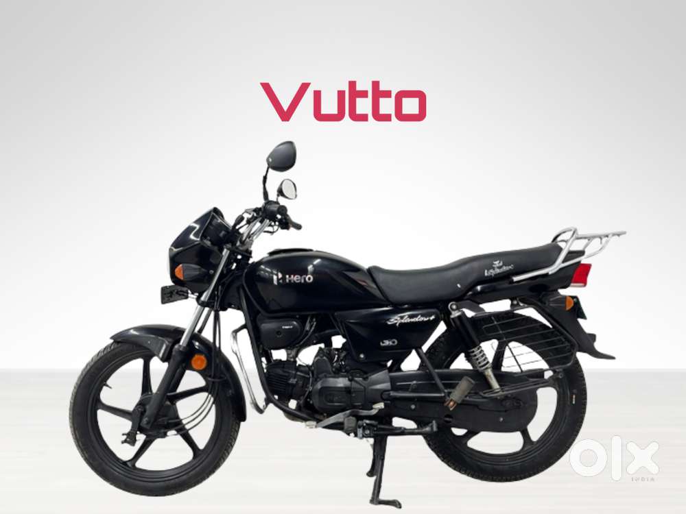 Hero Splendor Plus Self Alloy i3S (1965), 6 Months Warranty