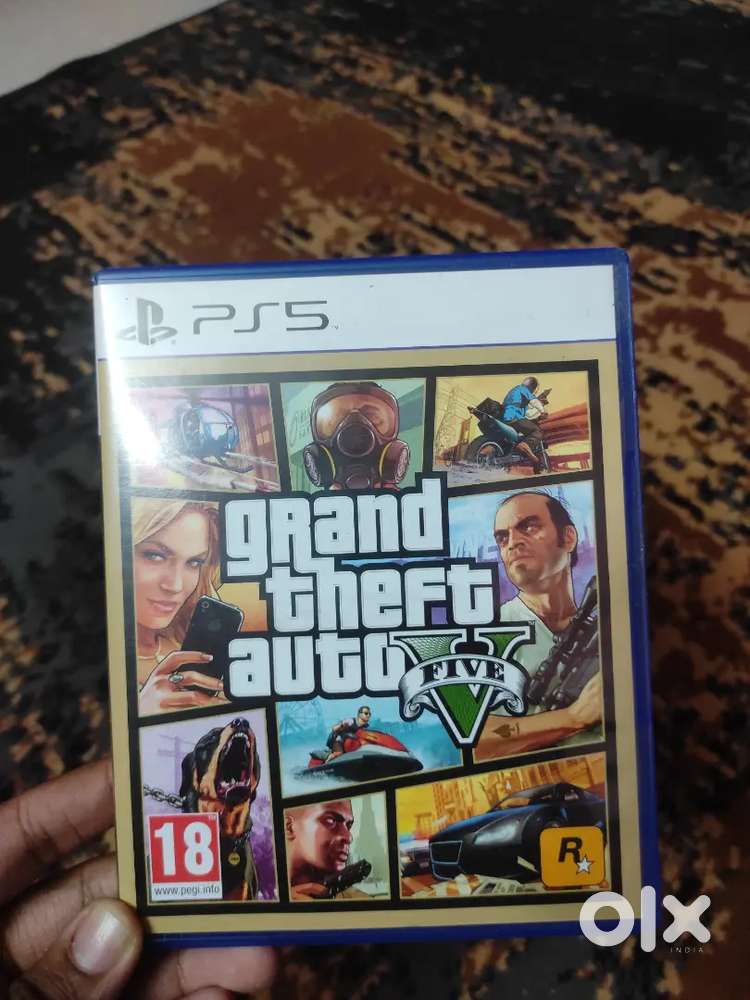 GTA 5 PS5 disc