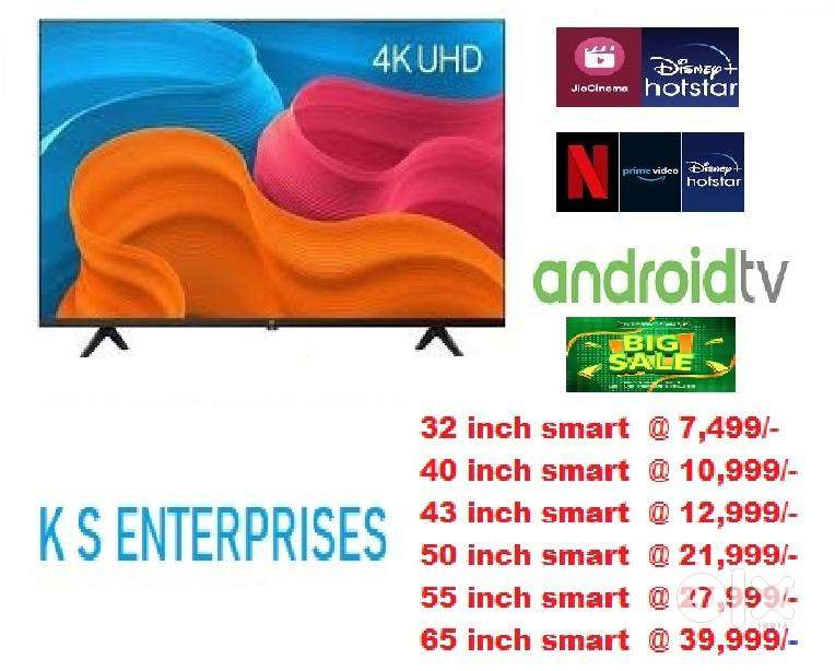 43 INCH 4K UHD SMART LED TV@ 12999/-