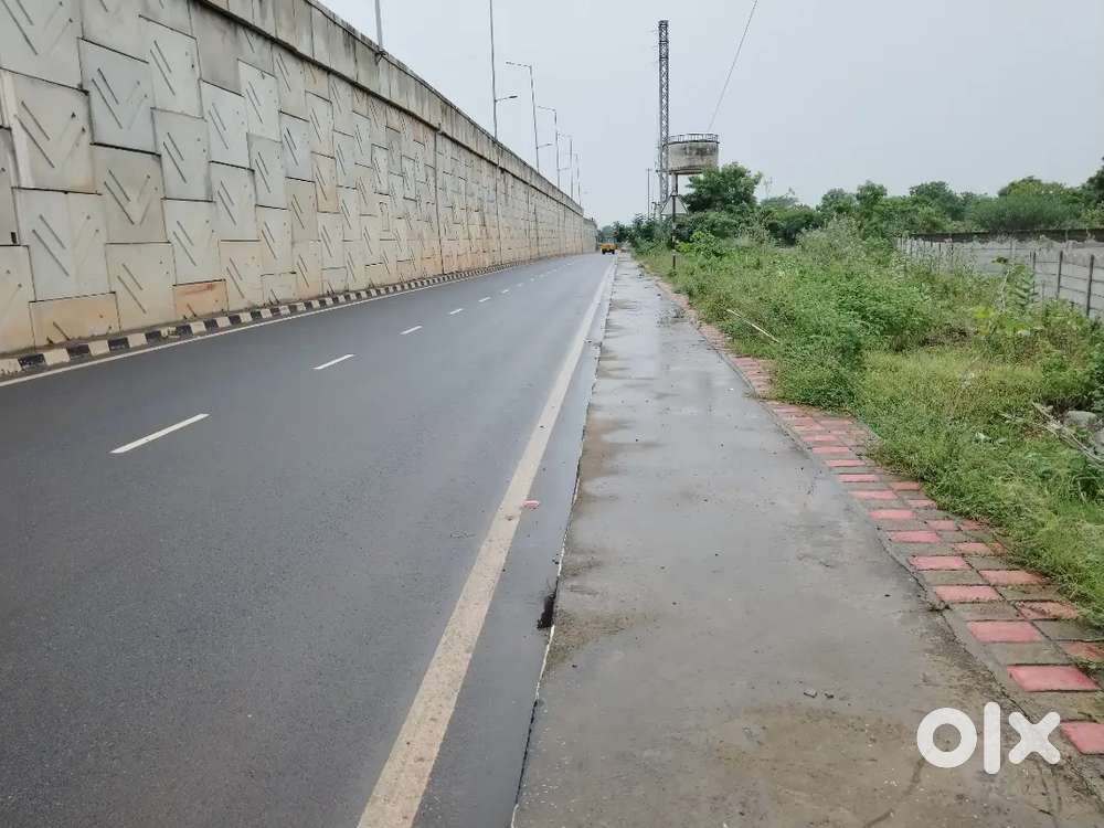 Gannavaram West Bypass facing Plot
