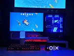 Pc setup with premium parts