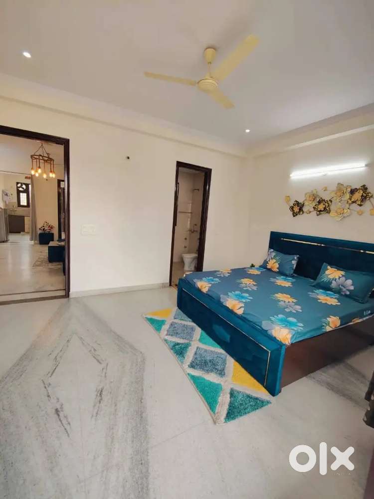 Furnished flat available 1bhk