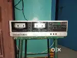 Realistic Double Deck Vintage Model Tape Recorder Good Condition