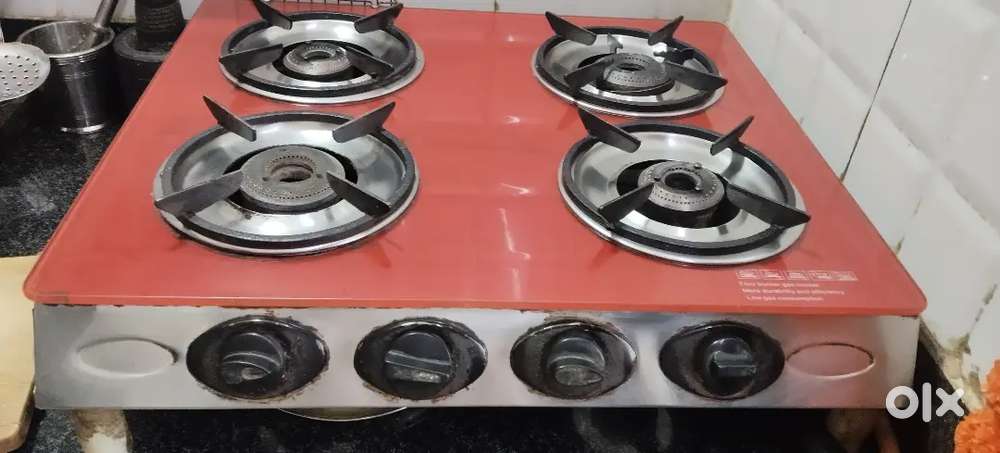 four burner gas stove