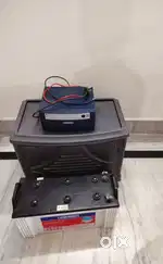Luminous Eco Inverter with battery and stand set