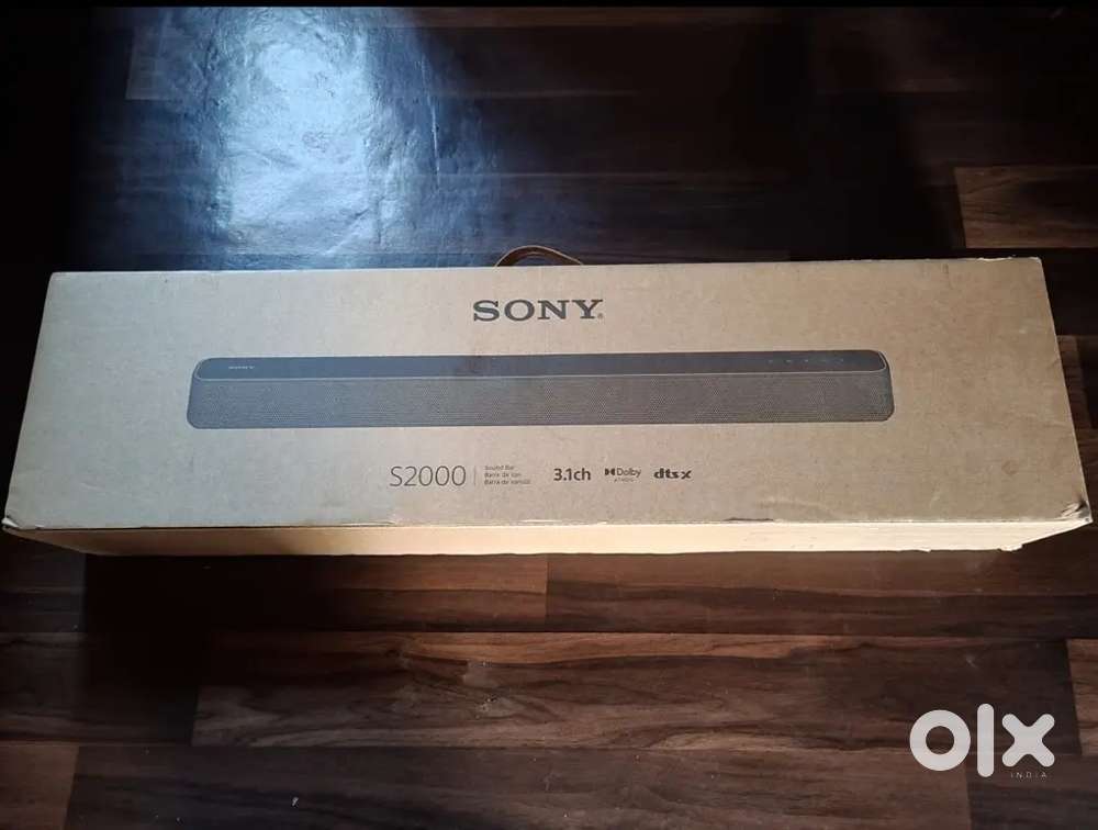 Sony Soundbar HTS2000 3.1 with Bluetooth, Dolby Atmos