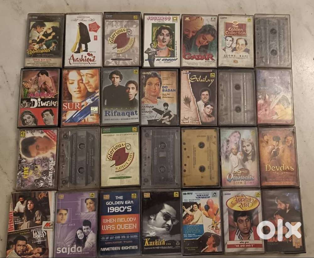 Hindi and devotional music audio cassettes