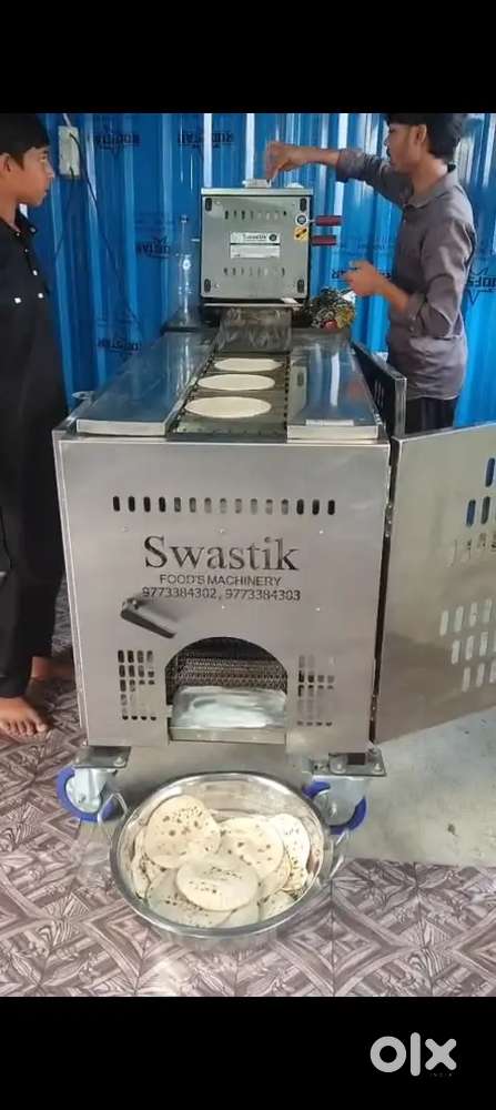 10 days old electronic roti dalne ki machine