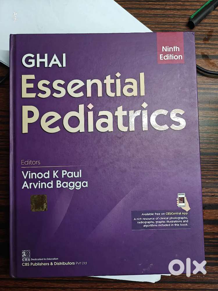 Ghai Essential Paediatrics and DC Dutta Textbook of Obstetrics