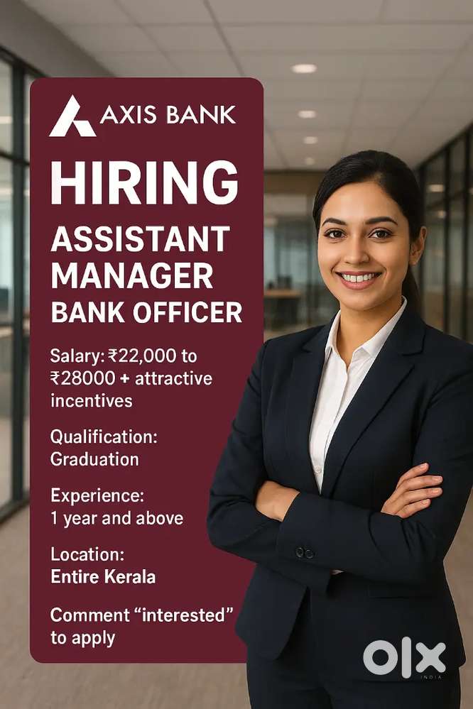 Assistant Manager and Bank Officer in Axis Bank