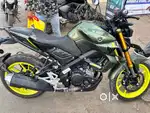 Yamaha MT15 v2 green 2025 model