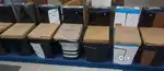 Clearance sale of sanitary wares and vanities