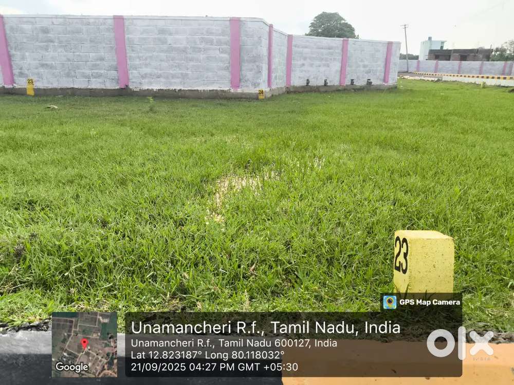 Ready to build plot in vandalur kandigai