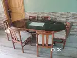 One set sofa and one set dinning table