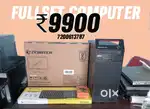 computer cpu  monitor  i3 4th gen  19 inch LED  WARRANTY 1 YEAR