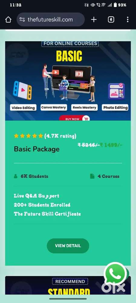 Online skill development courses