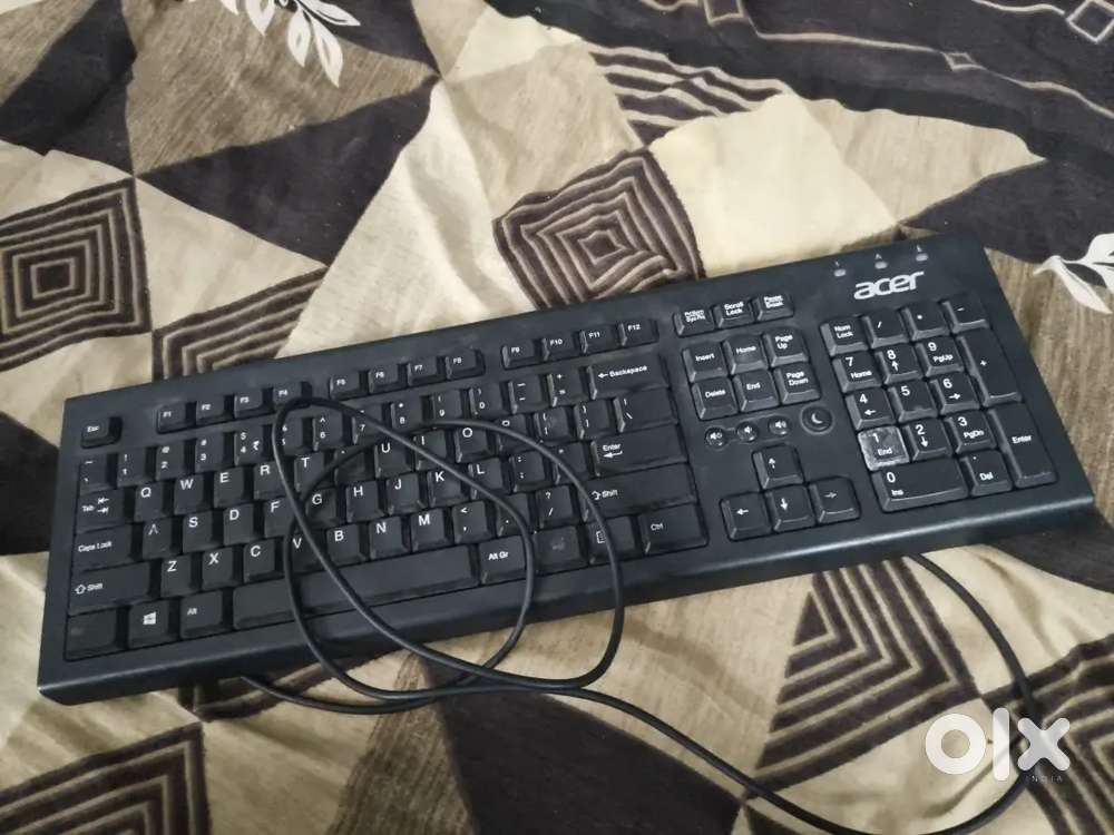 Acer keyboard and only 1 week use