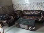 Sofa with table & cover