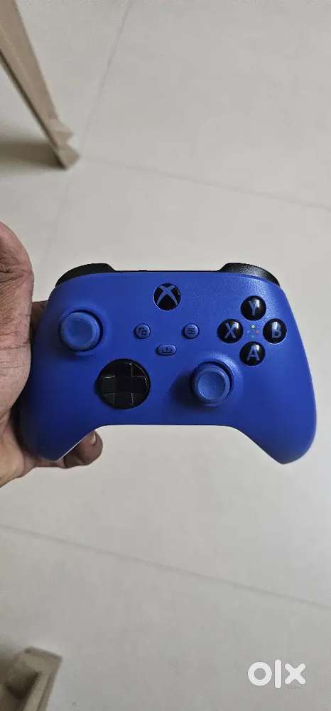 Microsoft xbox series shock blue wireless controller for sale.
