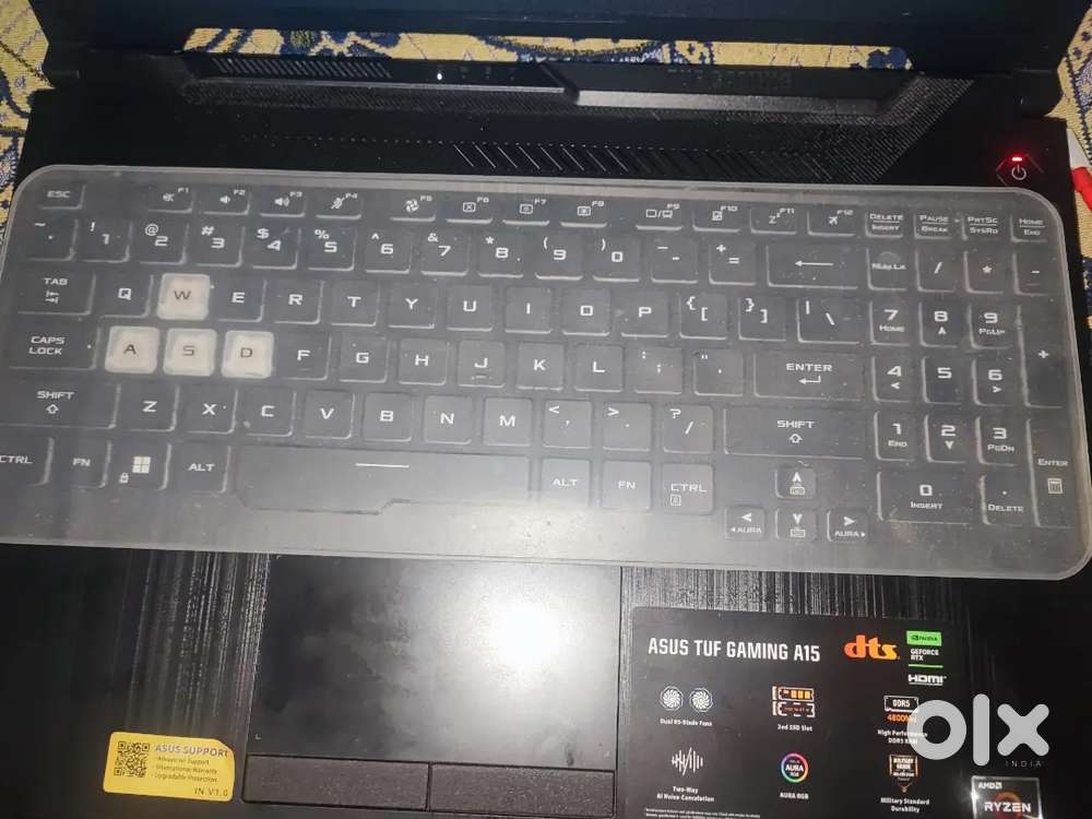 It's a asusu A15 rog 8 gb ram with attached 4 gb  graphic card