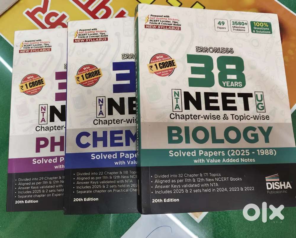 38 Years NEET UG PYQ