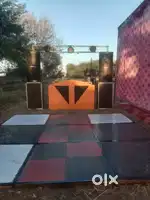 Dj set full JBL model speaker