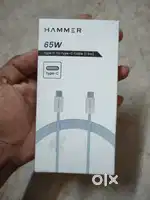 HAMMER 65W Type-C to Type-C Fast Charging Cable (1.5m)