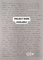 Manual handwriting work available