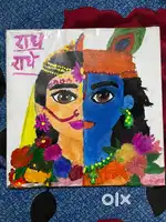 Radhakrishn Acrylic Painting