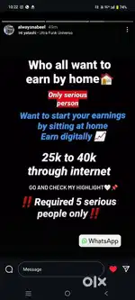 Developing skills and earn some money through online in mobile