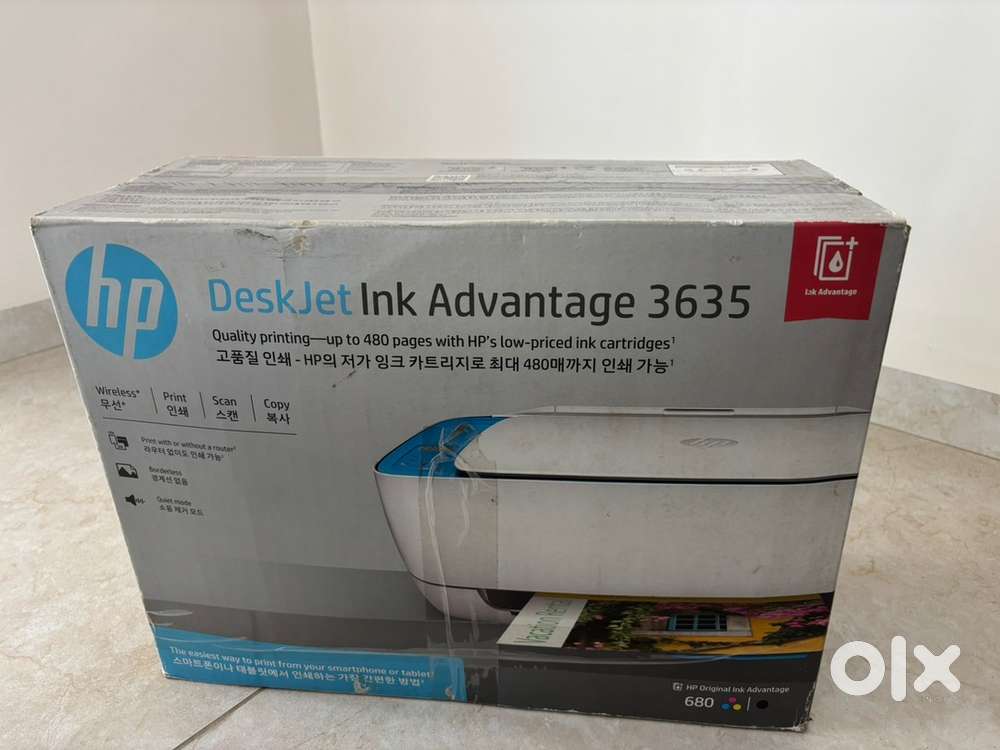 HP DeskJet Ink Advantage 3635 All-in-One Printer – Excellent Condition