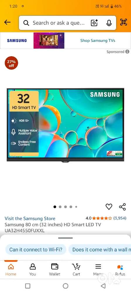 Samsung smart tv 32 inch