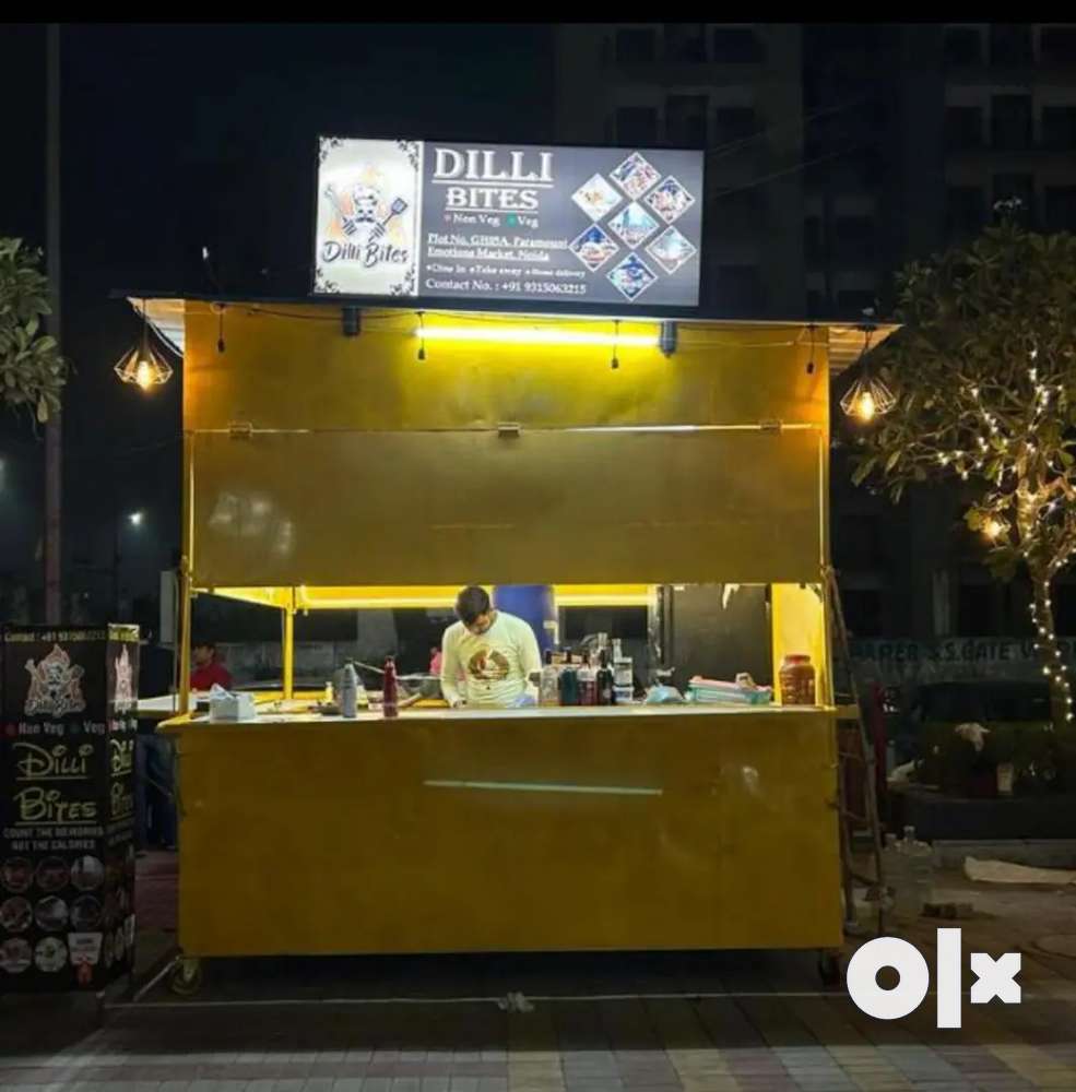 Running restaurant Dilli Bite and one kiosk size 10X10 feet available